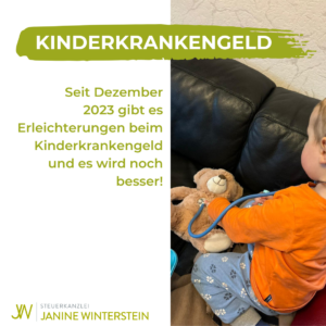 Mehr über den Artikel erfahren Erleichterungen beim Kinderkrankengeld