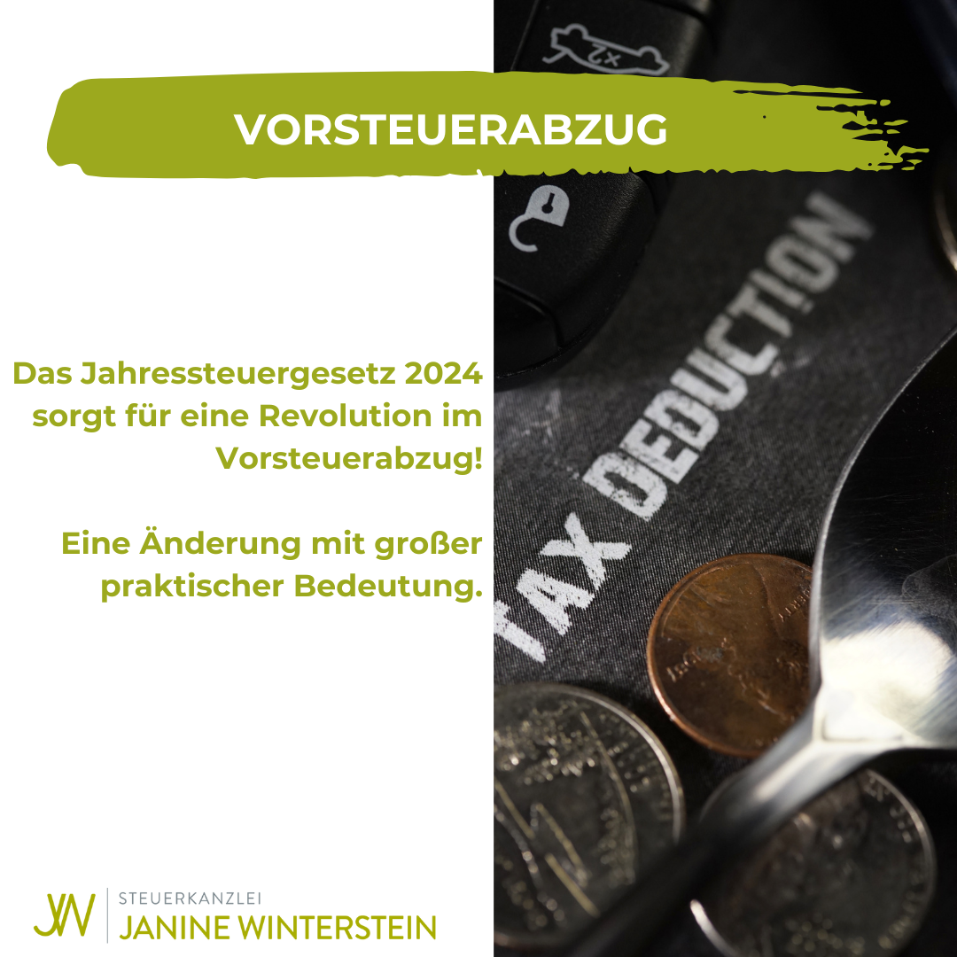 Du betrachtest gerade Vorsteuerabzug