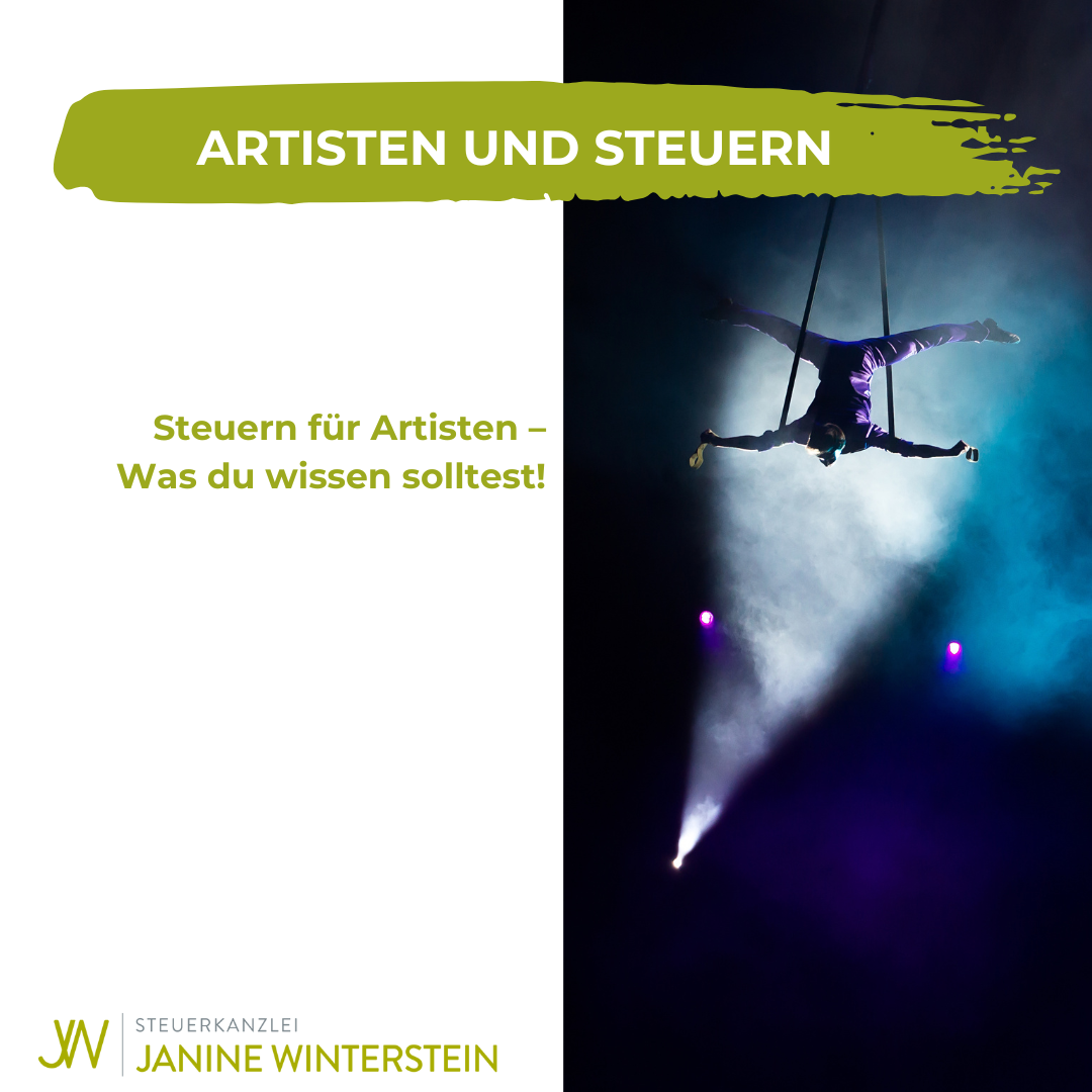 Du betrachtest gerade Artisten und Steuern